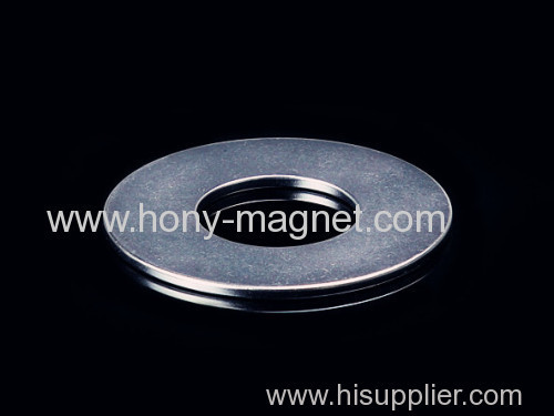 Sintered Ring Shape Zinc Plating NdFeB Magnet