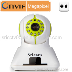 Best Selling Sricam Pulg and Play Wifi IP Camera IR CMOS CCTV HD IP Camera for Security System