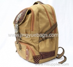 Fahional brown canvas bag