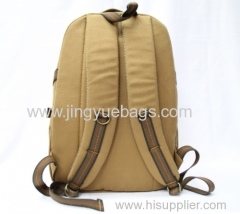 Fahional brown canvas bag