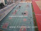 Fireproof Sport Court Flooring , Outdoor Volleyball Court Flooring