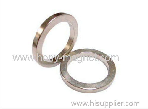 Sintered Ndfeb Magnet Ring With Excellent Ni Nicuni Coating