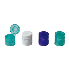 Φ15/415 non spill wholesale plastic flip top lotion bottle cap