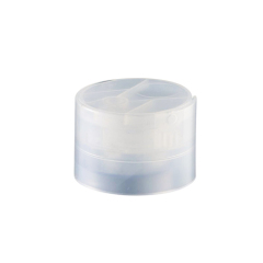 Φ24/410 plastic double wall disc top cap for shampoo