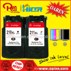 for Canon PG-210 CL-211 Ink Cartridge reset circuit show ink level