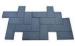 Kids Playground Rubber Surfacing Outdoor Rubber Play Mats , Grey