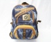 Hot sell blue canvas backpack with locks