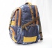 Hot sell blue canvas backpack bags with locks