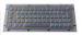 64 keys lluminated industrial stainless steel PC keyboard