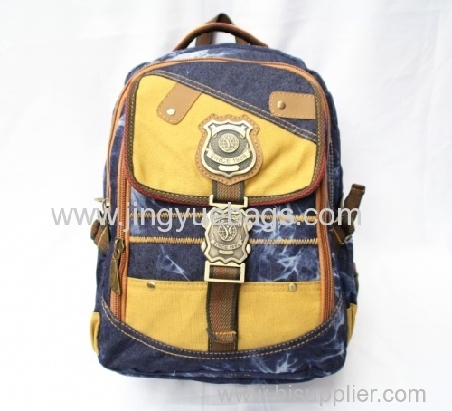 Fashion and top sell canvas backpack