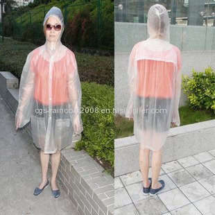 export Fashion Blue &Pink PVC Raincoats