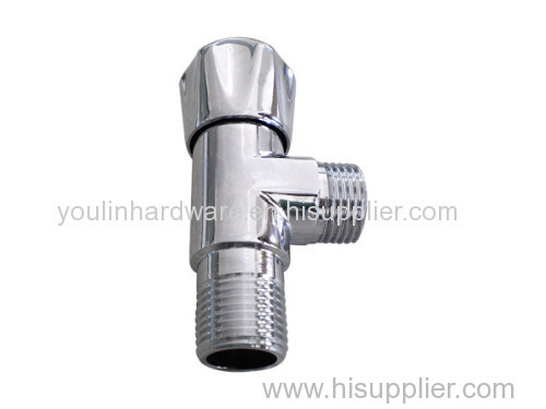 Chrome plated octagonal angle valves