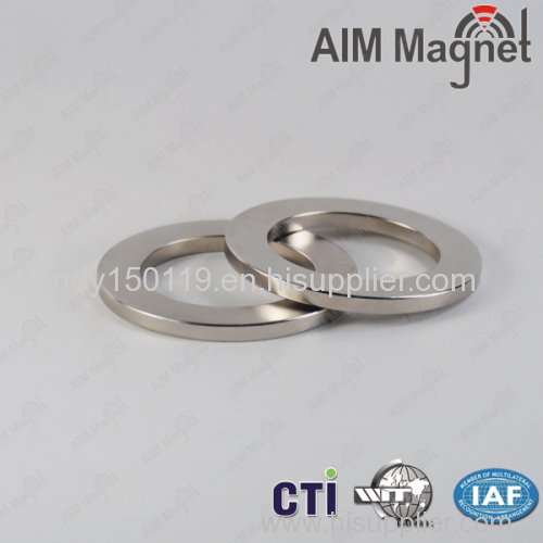 ring nickel coated industry ndfeb magnet