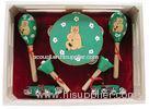 Kawai Pattern Wood Kids Musical Instrument With Wooden Box