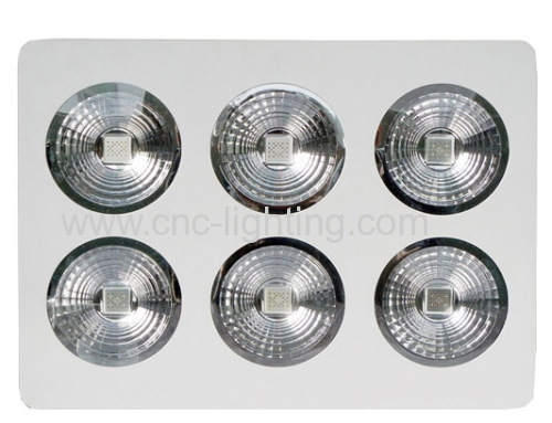 6x100w 13800lm Integrated Plant Grow LED Light