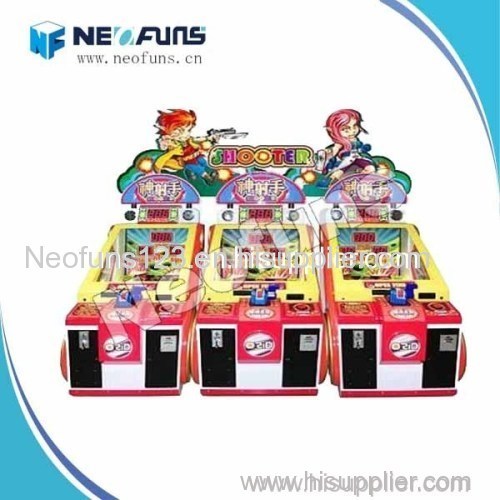 Shooters Redemption Game Machine|Redemption Tickets Wholesale|Kids Coin Operated Game Machine