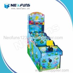 Frog Prince Redemption Machine|Funny Indoor Kids Amusement Rides For Sale|Hot Sale Electronic Game Machine