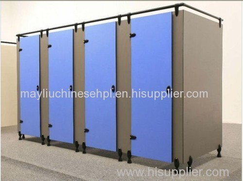shopping mall compact hpl toilet partition cubicles