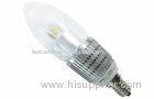 Energy Efficient 7 Watt Dimmable Candle Led Light Bulbs Clear Cover For Home