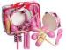 6 Pcs Pink Wooden Percussion Kids Musical Instrument , Customized Pattern