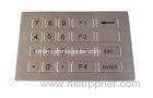IP65 dynamic rated vandal proof Vending Machine Keypad with electronic controller with 20 keys