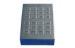 24 keys movable desktop brushed stainless steel keypad