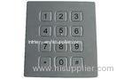 IP65 dynamic rated vandal proof Vending Machine Keypad with electronic controller with 12 keys