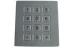 IP65 dynamic rated vandal proof Vending Machine Keypad with electronic controller with 12 keys