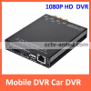 HD 1080P H.264 CCTV Mobile Car DVR SD card recorder 4 channel support GPS