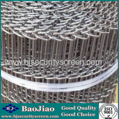 Stainless Steel Flat Flex Wire Mesh Conveyor Belt/Ladder Link Conveyor Mesh Belt For Chocolate or Pizzas