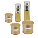 15/30ml,15/30/50g acrylic round waist bottle for luxury cosmetic packaging