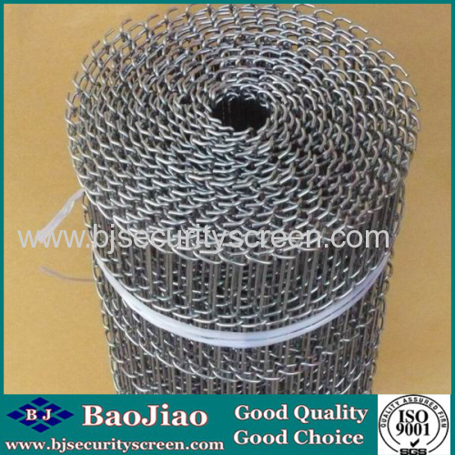 SS304 WxL 450mmX550mm Flat Flex Wire Mesh Conveyor Belt/Ladder link conveyor mesh belt