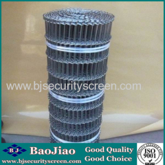 SS304 WxL 450mmX550mm Flat Flex Wire Mesh Conveyor Belt/Ladder link conveyor mesh belt