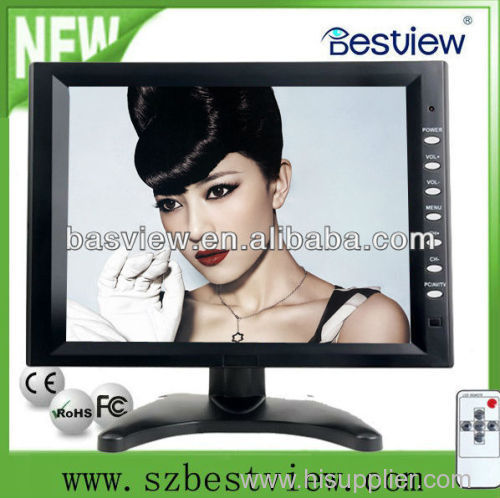 10.2 inch LCD touch screen monitor with VGA/AV/Touch optional