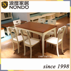 Wooden dining table and chairs for sale