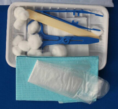 Disposable medical oral care kit