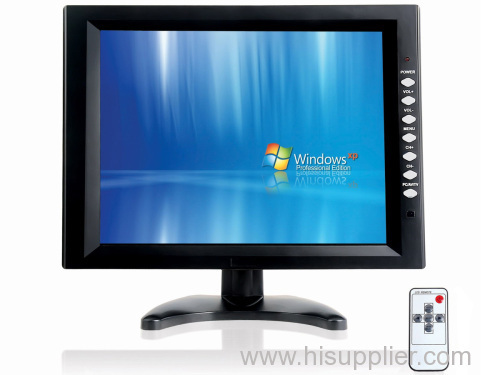12.1  Desktop LCD Touch Screen Monitor with POS holder 
