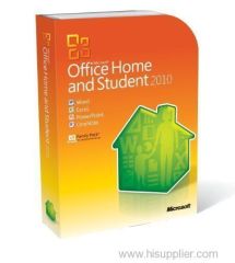Office 2010 Home and Student Key, FPP Key