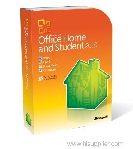 Office 2010 Home and Student Key, FPP Key