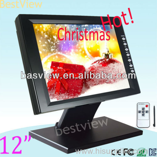 LCD Monitor 12 inch Touchscreen Monitor with VGA Price