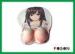 Custom Soft Big Woman Breast Mouse Pad With Wrist Rest For Gift