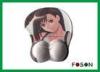 3D Sexy Girl Big Breast Mouse Pad For Loving Day Gift