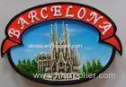 Personalized Mini Tourism Promotion Tin Fridge Magnet For Souvenir