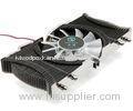 Energy Saving DC5V VGA Coolers , AMD 80mm Slim LED Cooling Fan