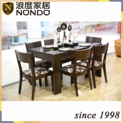 Banquet furniture dining room table and chair