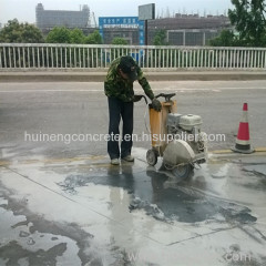 Rapid concrete bridge deck hole repair material