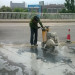 Concrete bridge deck hole rapid repair mortar