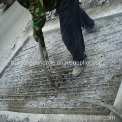 Rapid concrete bridge deck hole repair material