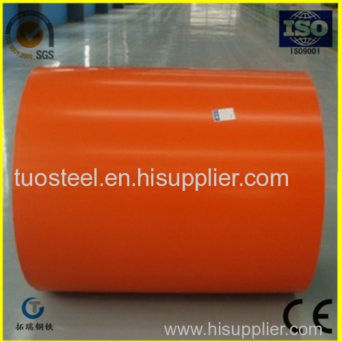 color coated steel coil prepainted galvanized steel coil