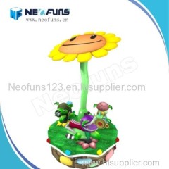 Plants Vs Zombie Carousel (3P) Coin Operated Kiddie Rides|Amusement Kiddie Rides|Amusement Rides Manufacturer